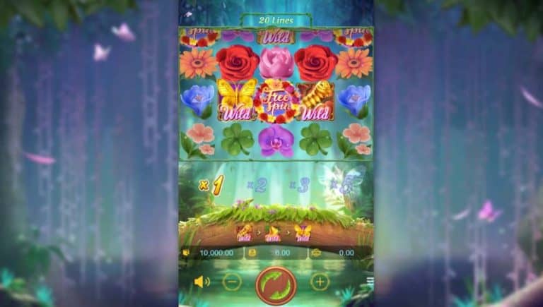 Keindahan Butterfly Blossom Bawa Suasana Main Unik Menawan