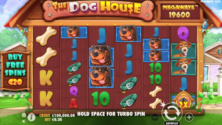 Keseruan Cuan The Dog House Megaways OLE777 Bikin Happy