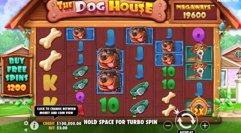Rumah Anjing Berhadiah di The Dog House Megaways OLE777