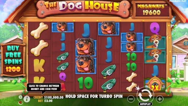 Dunia Anjing, Hadiah Melimpah The Dog House Megaways OLE777