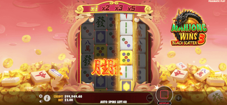 Cuan Seru Tiap Putaran Mahjong Wins 3:Black Scatter OLE777
